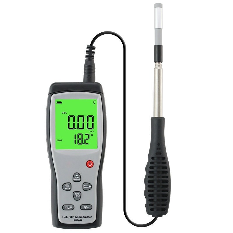 Anemometer Wind Speed - Large Range Thermal Anemometer Handheld Hot