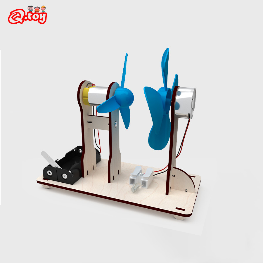Science Project Kit - DIY Wind Driven Generator Model STEM