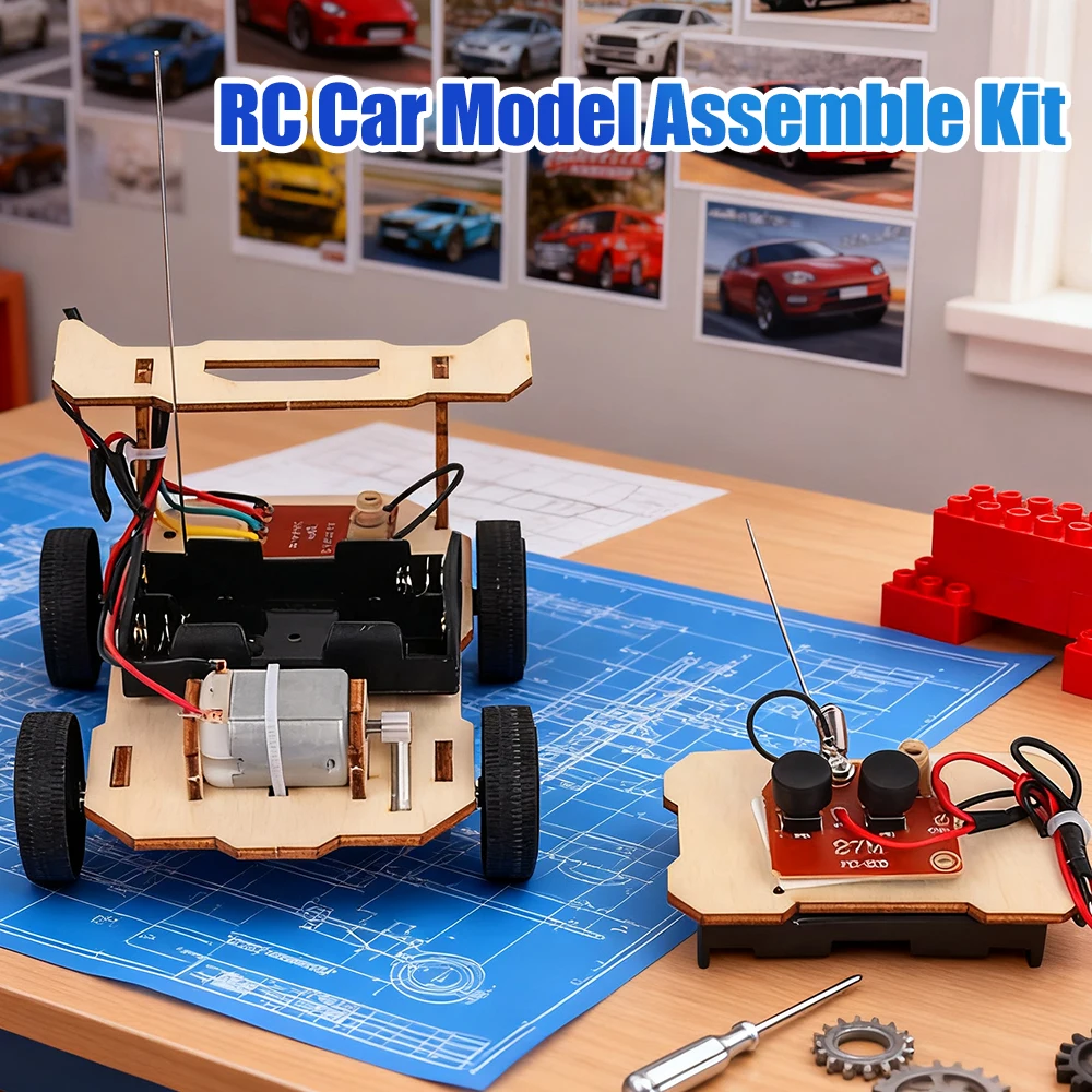 Science Project Kit - DIY RC Car Model Assemble Kit