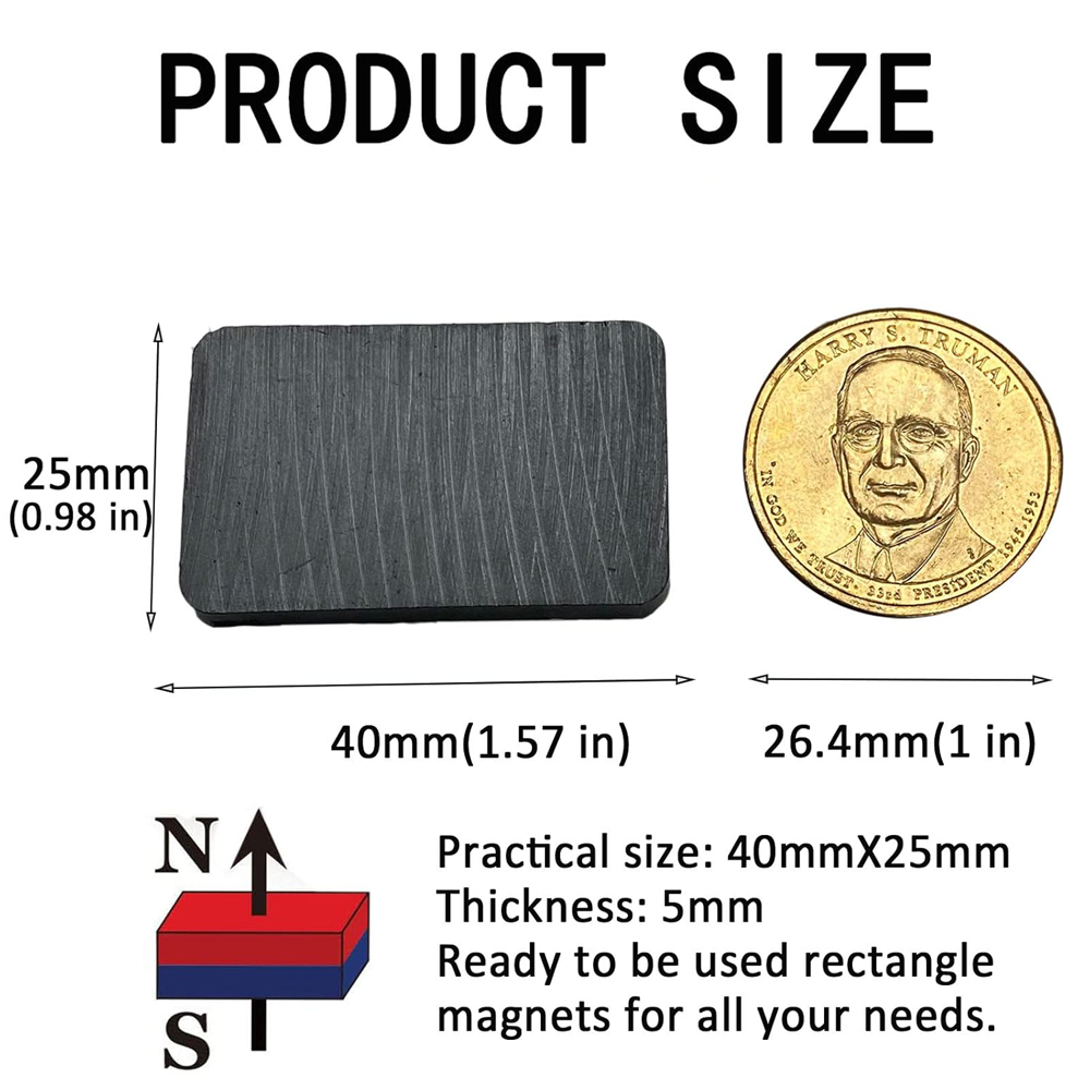 Ferrite Ceramic Blocks Magnets - огляд і ціна Science And Hobby