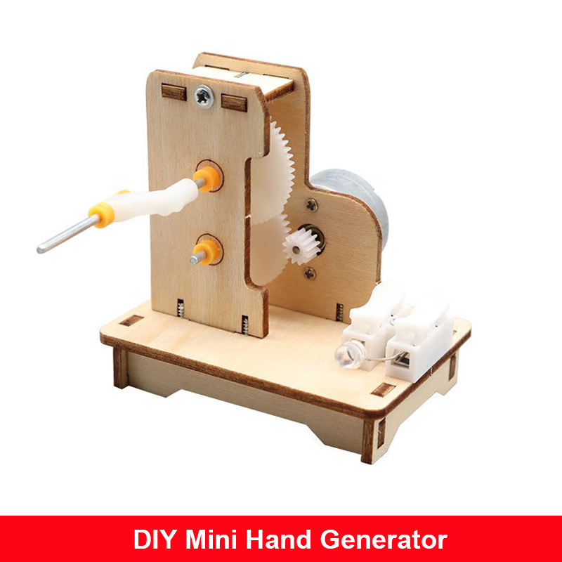 DIY Mini Hand Generator DIY Sc - огляд і ціна Science Project Kit