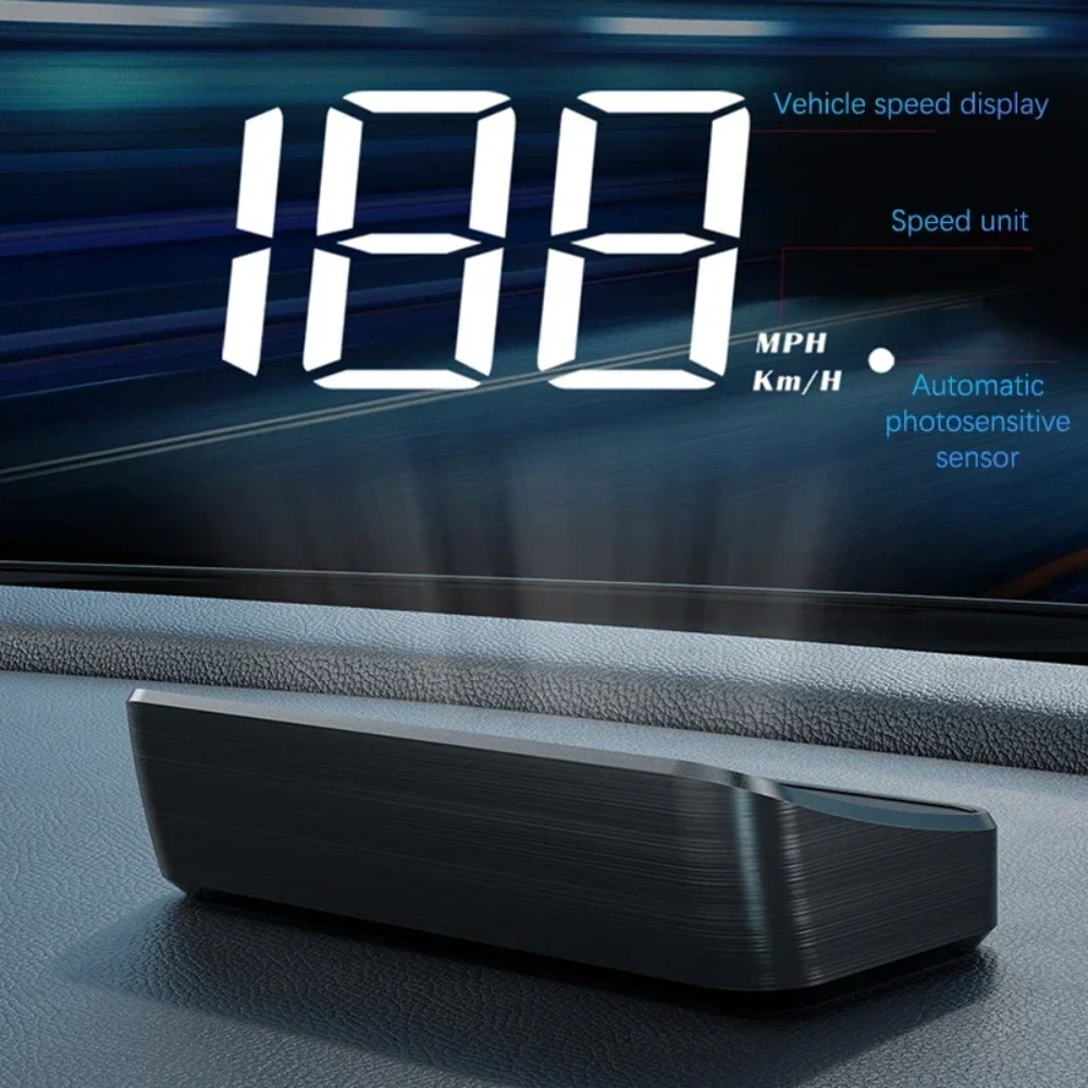 Car Speedometer HUD GPS Head U - огляд і ціна Anemometer Wind Speed