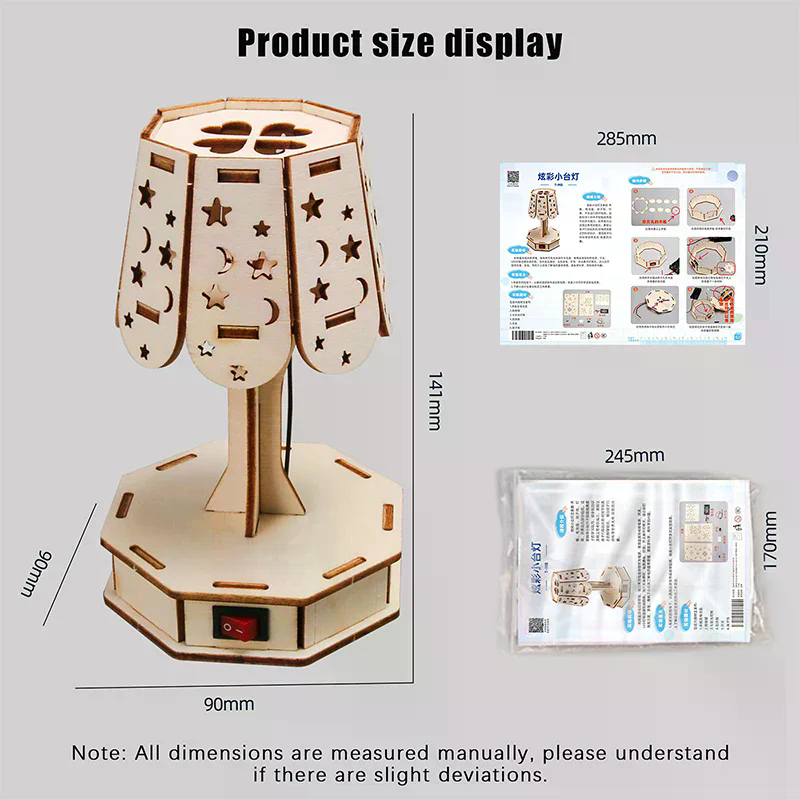 Wood Craft Kit Colorful Small  - огляд і ціна Science Project Kit