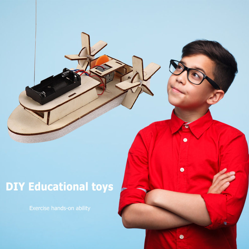 DIY Boat Model Science Toys Ki - огляд і ціна Science Project Kit