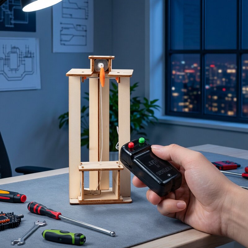 DIY Electric Elevator Lift Mod - огляд і ціна Science Max
