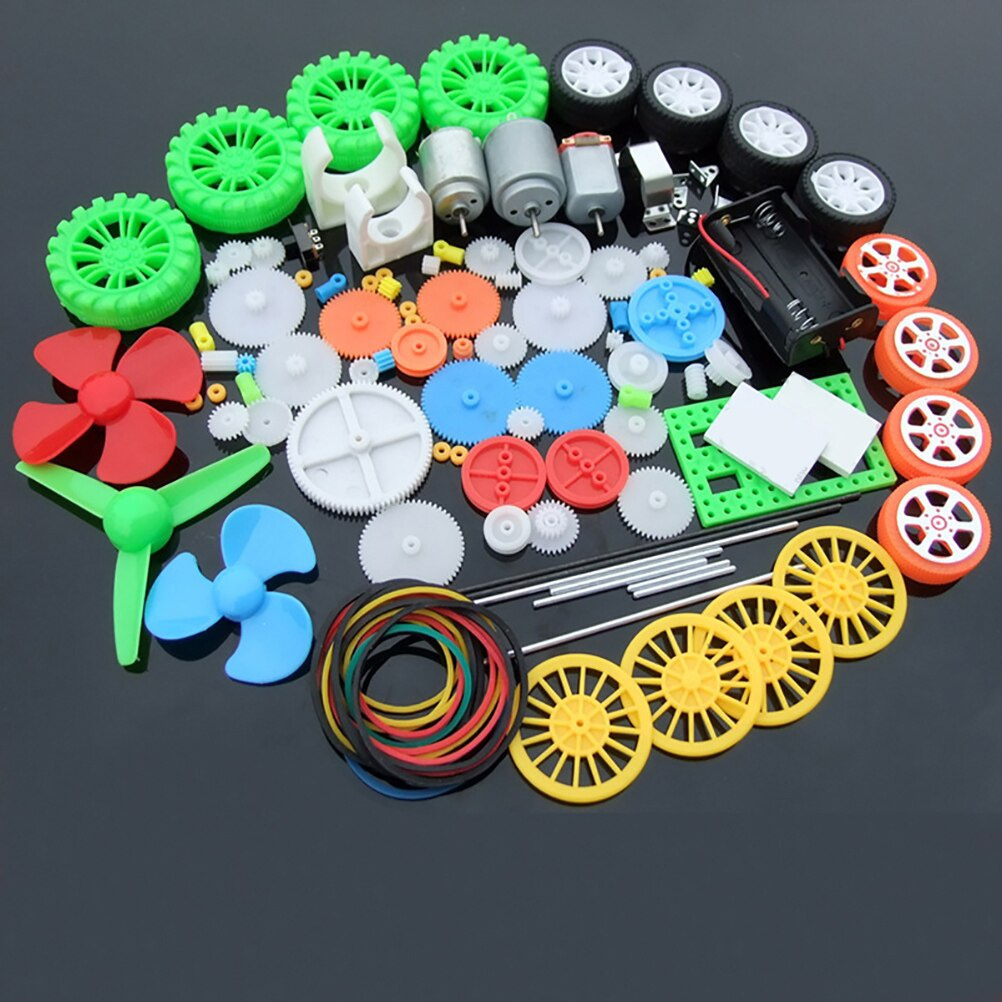 112pcs DC Motor Kit Electric M - огляд і ціна Science Project Kit