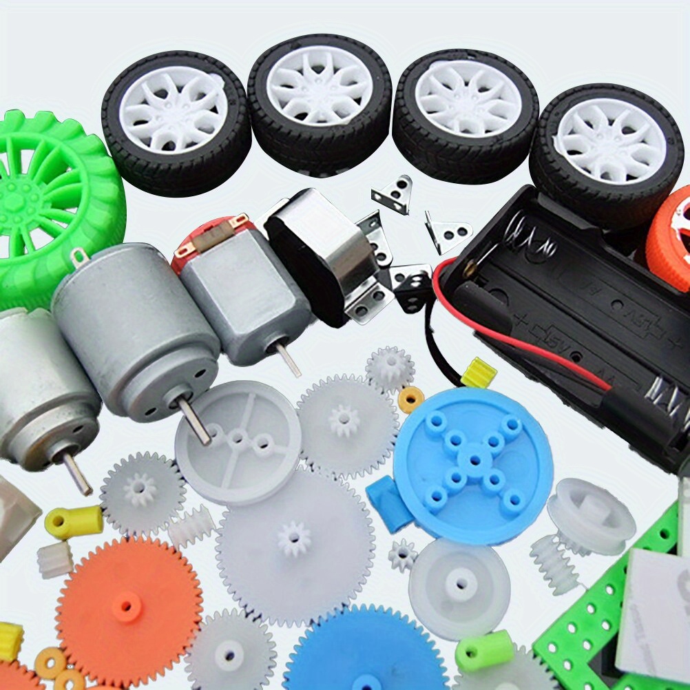 112pcs DC Motor Kit Electric M - огляд і ціна Science Project Kit