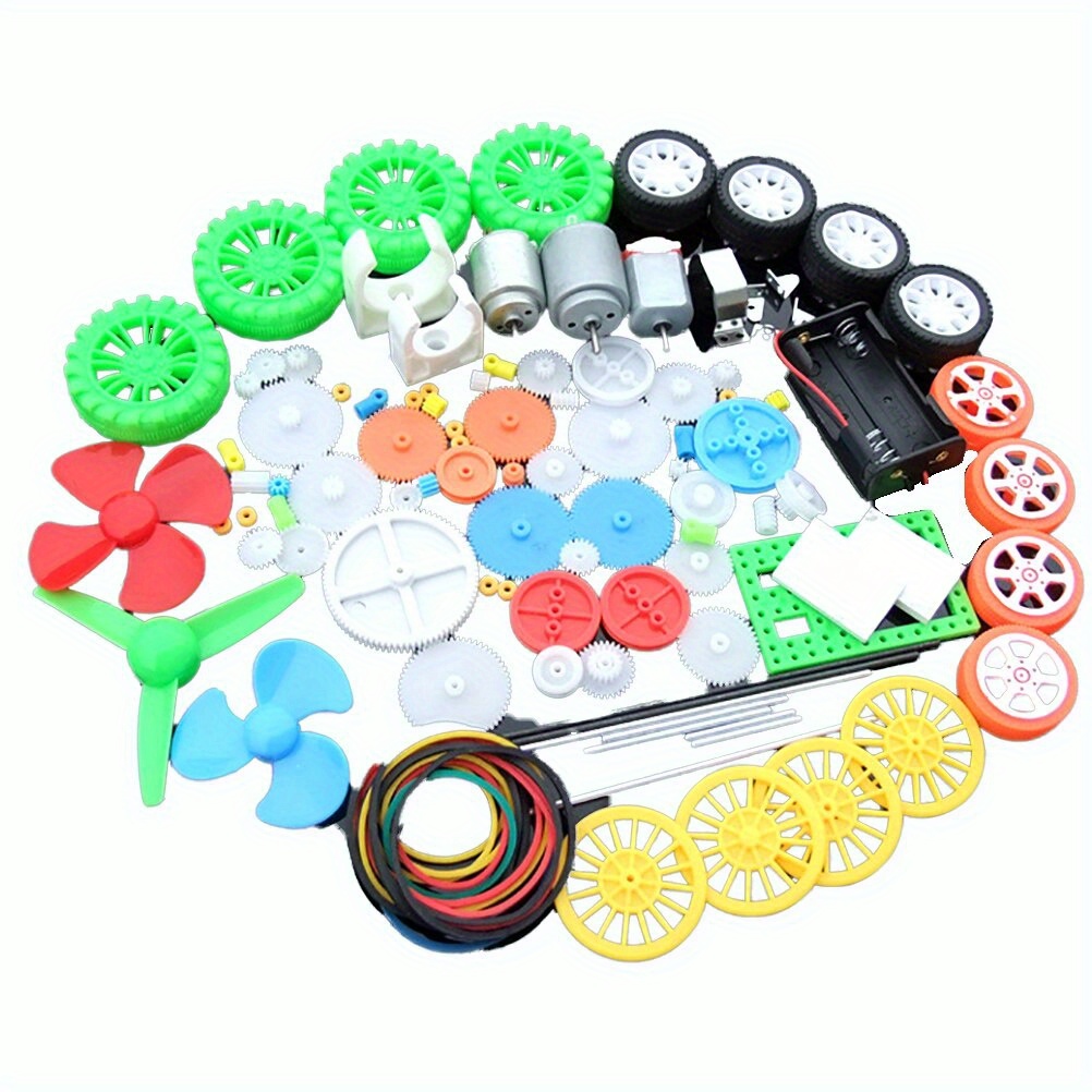 112pcs DC Motor Kit Electric M - огляд і ціна Science Project Kit