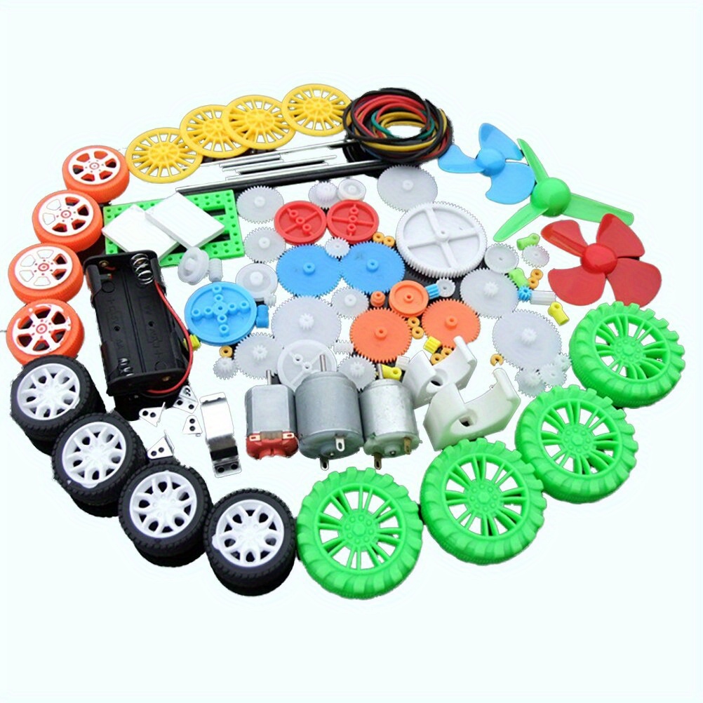 112pcs DC Motor Kit Electric M - огляд і ціна Science Project Kit