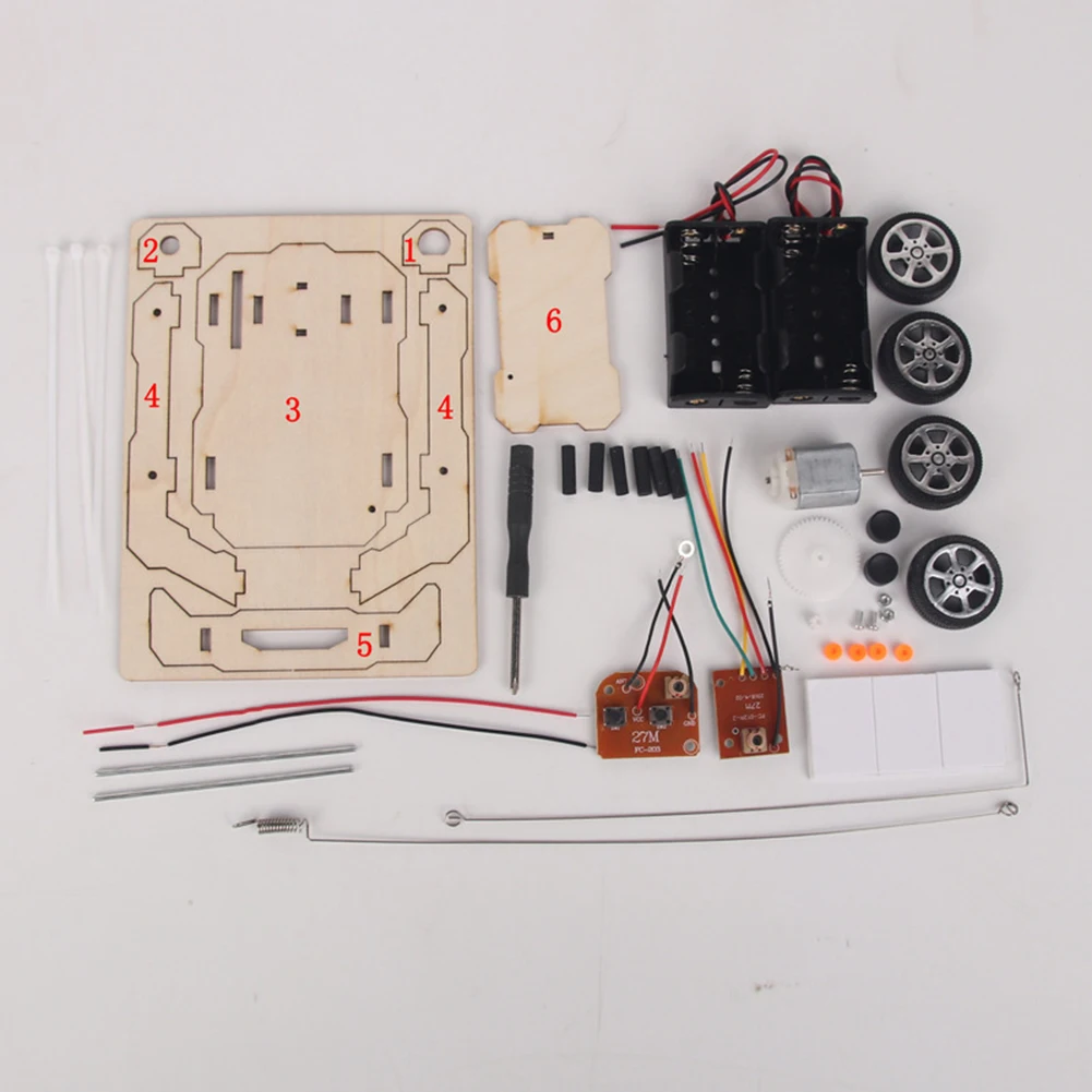 DIY RC Car Model Assemble Kit  - огляд і ціна Science Project Kit